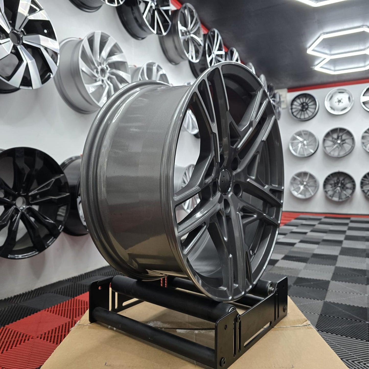 17" 5x100 230110 Style wheels, Gunmetal MF