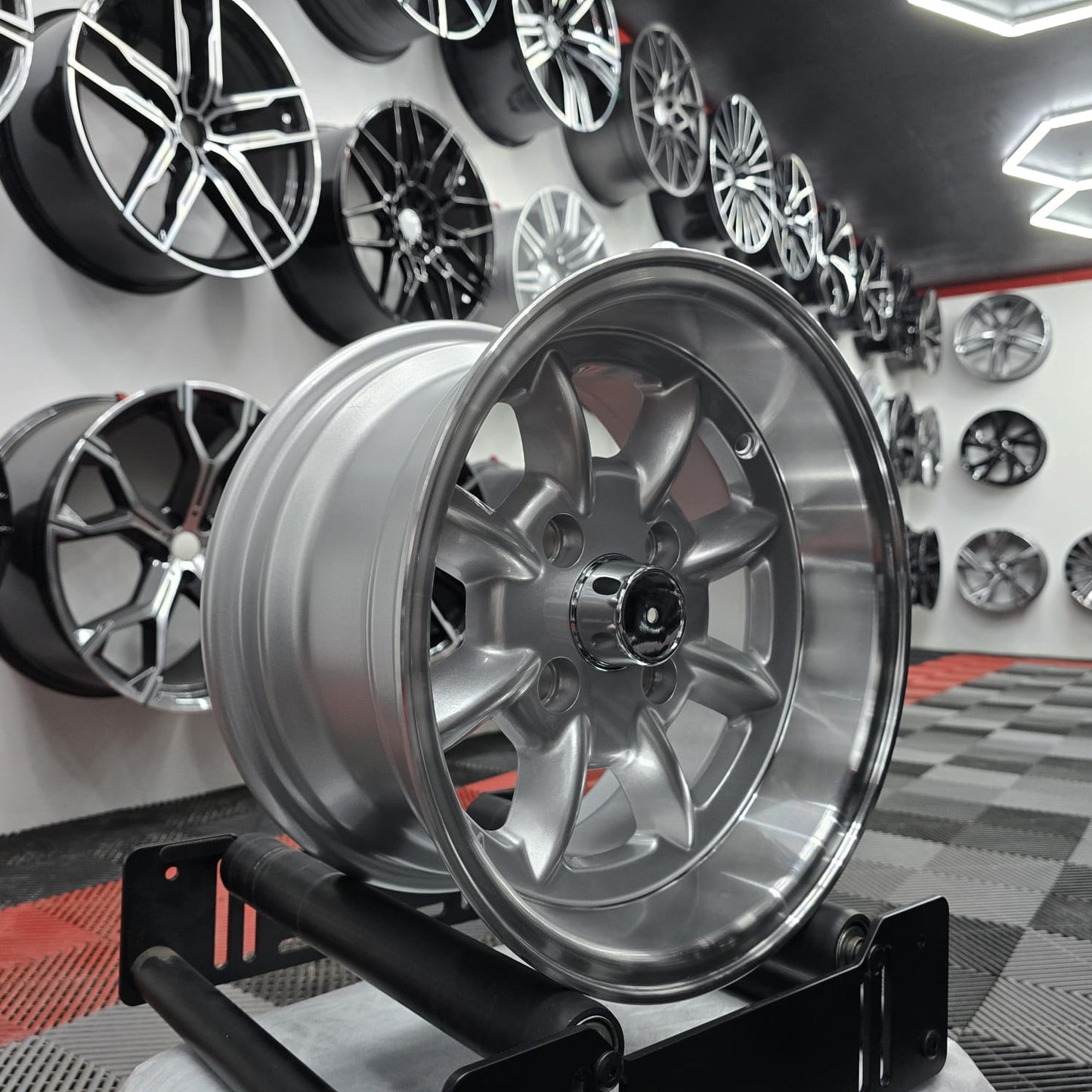 13" 4x100 13X7.0 SUPERLIGHT STYLE ALLOY WHEELS