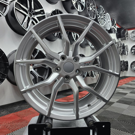 19" 5x108 Ford 230369 Style, Silver