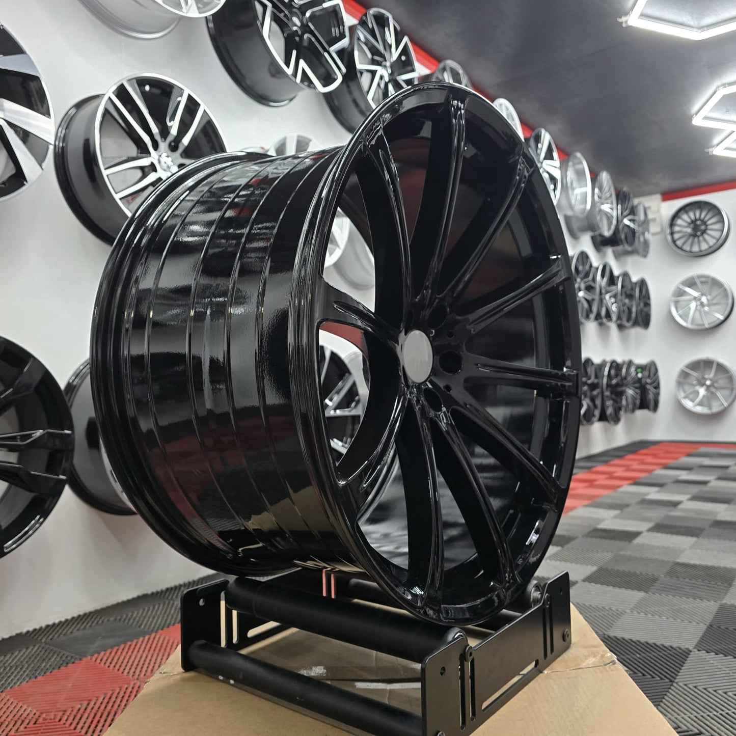 22" 5x120 506 Style Alloy Wheels , Gloss Black