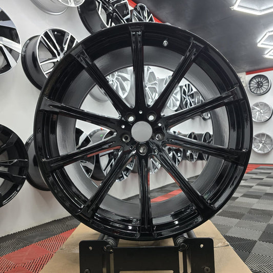 22" 5x120 506 Style Alloy Wheels , Gloss Black