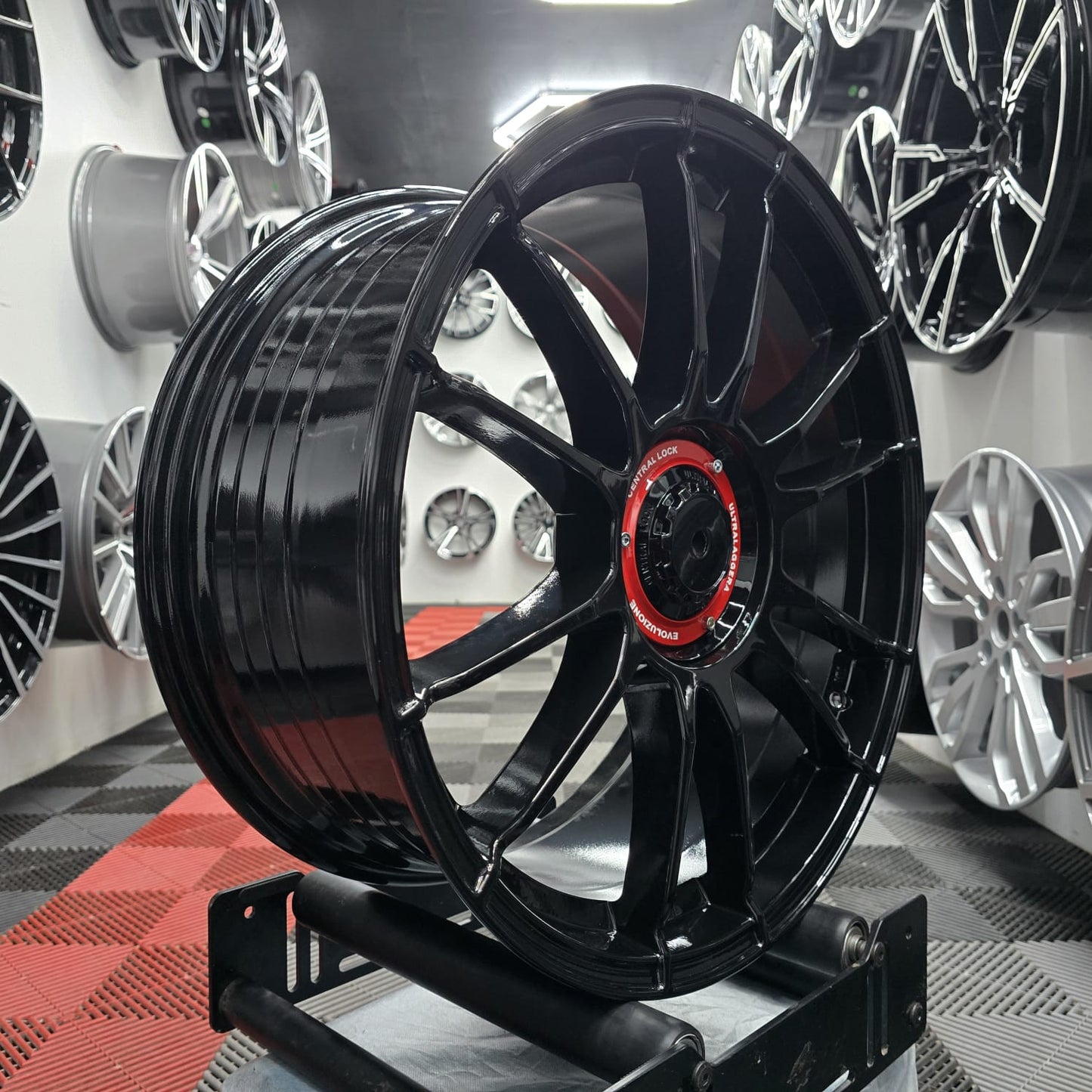 19" ZO Style Wheels Finished in Black  (Twin Pcd)
