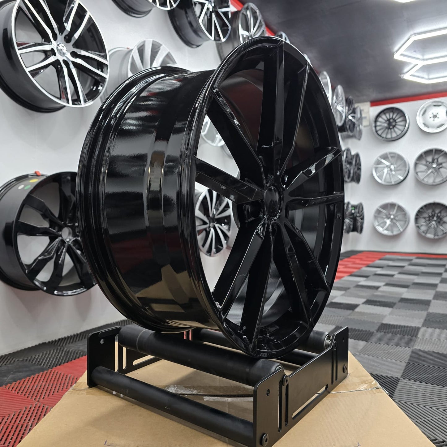 19" 5x112 Pretoria Style Alloy Wheels (BLACK)